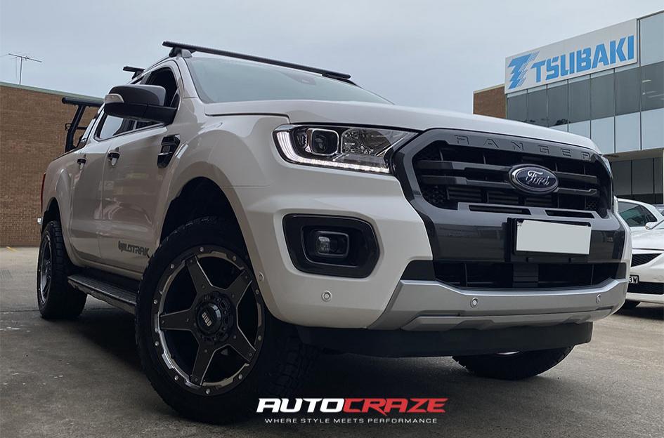 FORD RANGER GD04 GRAPHITE WITH MILLED ACCENTS